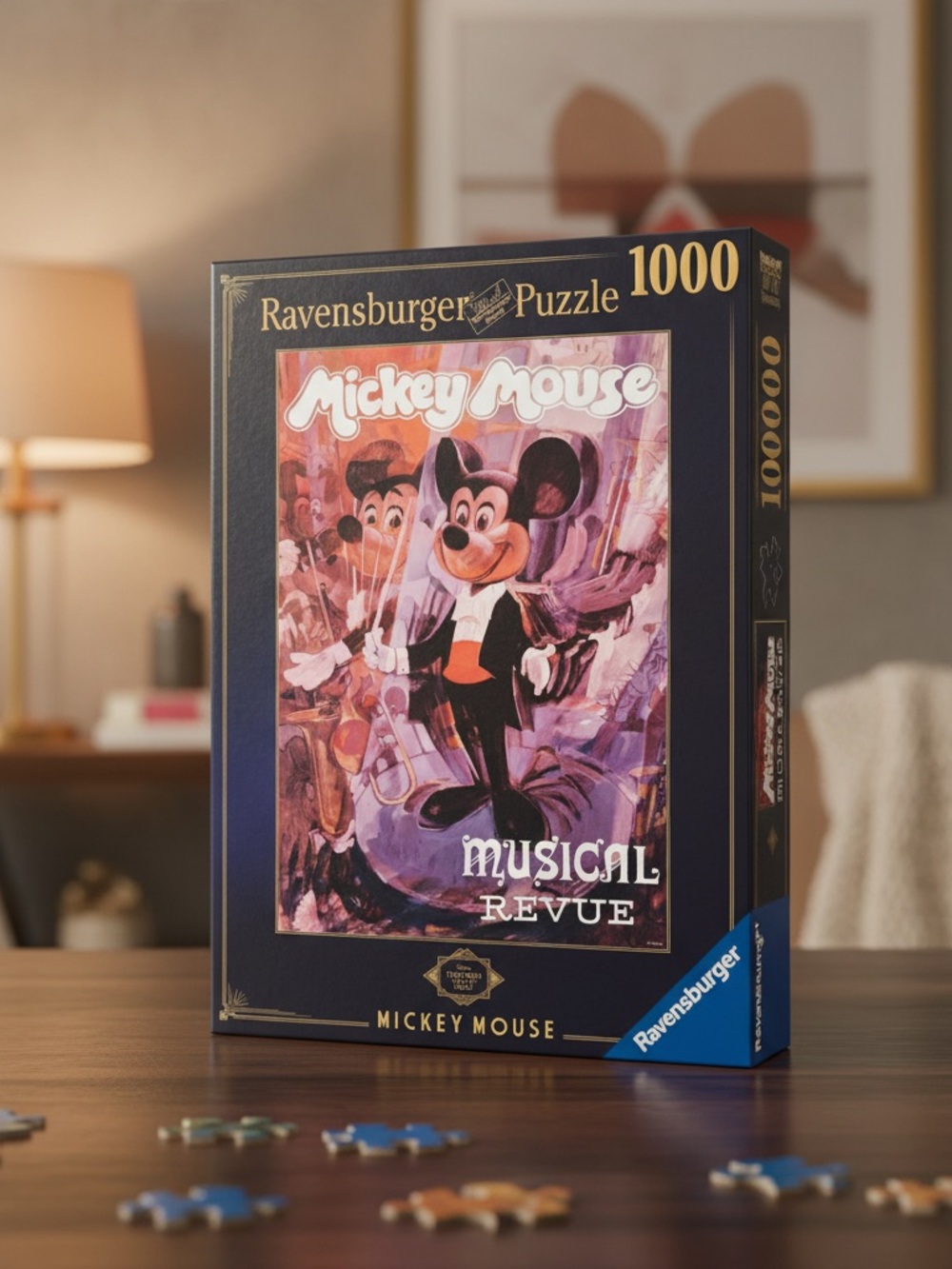 Ravensburger Mickey Mouse Revue Attraction Poster (1971) 1000 Piece Puzzle